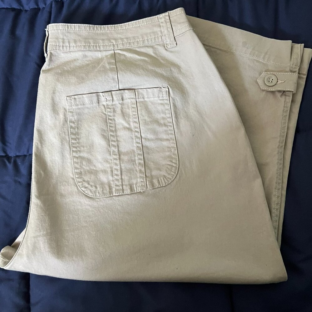 CJBanks, Tan, Capri length, 16W